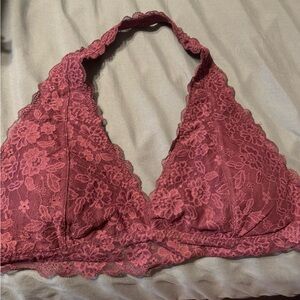 Gilly Hicks lace halter top bralette